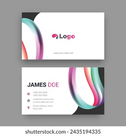 Plantillas de diseño de tarjeta de visita Vector