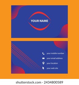 Business card design unique new modern vector eps free print custom and online business card design for your company or business