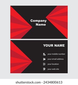 Business card design unique new modern vector eps free print custom and online business card design for your company or business