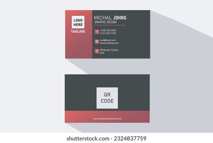 Business Card Design Using Adobe Illustrator.