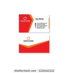 Business Card Design Vector
