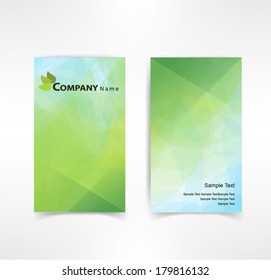 business card design vector