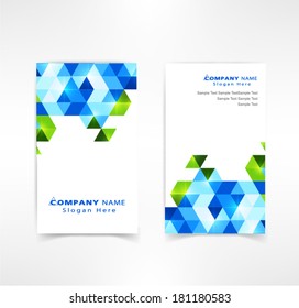 business card design vector