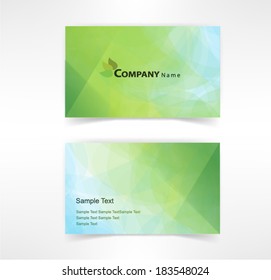 business card design vector