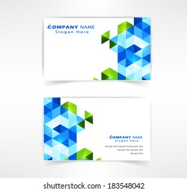 business card design vector