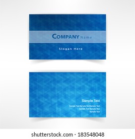 business card design vector