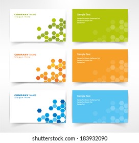 business card design vector