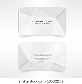 business card design vector
