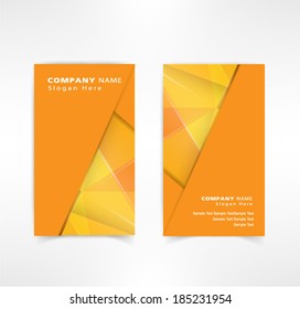 business card design vector