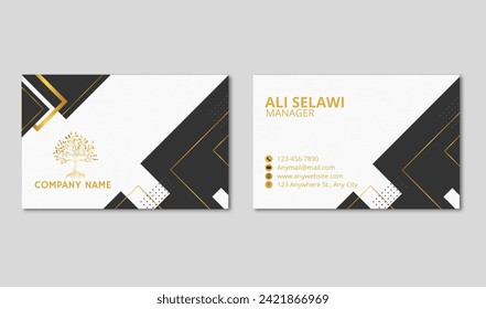 Visitenkartendesign, Vektordesign 