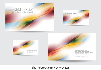 Business Card Design.
vector