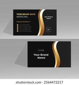 business card design, vector format design