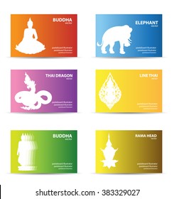 Business card design card design vector illustration