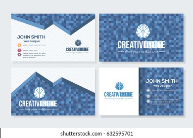 Business Card Design Vector Set