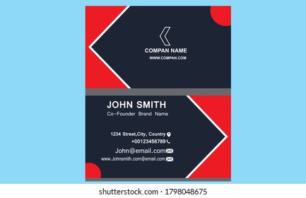  Diseño de tarjeta de visita estilo simple