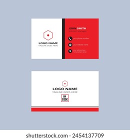 Plantilla de Vector de diseño de tarjeta de visita