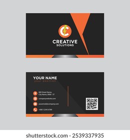 Business card design ,vector business card template 