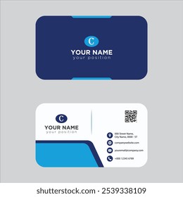 Business card design ,vector business card template 