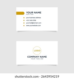 business card design vector template
