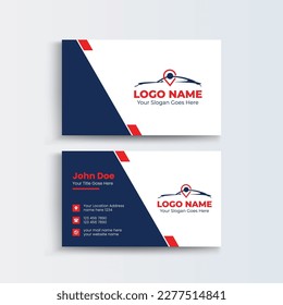 Business Card Design, Visiting Card, Personal Card Design, Car Rental Business Card