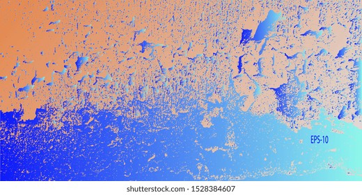 Business card. Designer decorative cover. Vector graphics. Creative vector background for banner and flyer. Abstract vintage background. Spotted textured background. Spots and blots. EPS-10