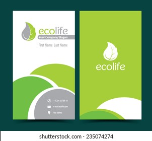 Business Card for employee Ecological Services