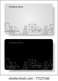 business card for the engineer
