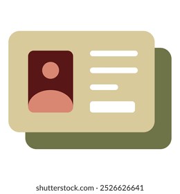 Business Card Freelancer icon vector illustration