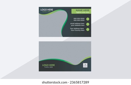 Tarjeta de trabajo Archivos de código fuente totalmente editables Diseño profesional Diseño de plantilla Vector