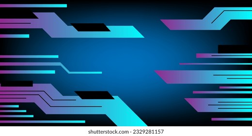 business card futuristic background vector for technology and finance concept and education for future