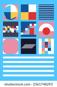 fondo vectorial de diseño geométrico de tarjeta de negocio