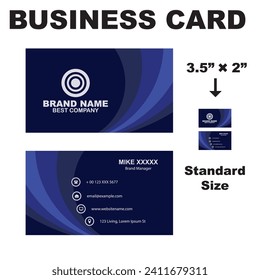 Business Card Graphic Design Template