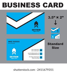 Business Card Graphic Design Template