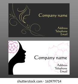 Hairdresser Business Card Images Stock Photos Vectors