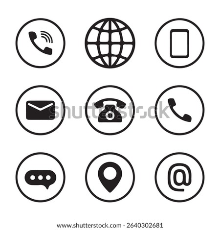 Business card icon design vector file eps