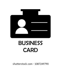 Business Card Icon. Element Of Marketing For Mobile Concept And Web Apps. Detailed Business Card Icon Can Be Used For Web And Mobile. Premium Iconmarketing On White Background