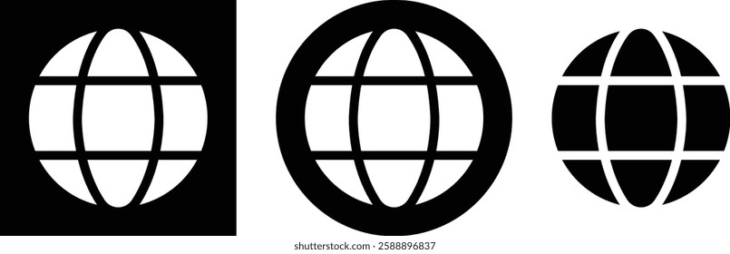 Business card icon in flat set. contact information Vector For Mobile apps and Web. Contains such icons as Smartphone Location Globe place isolated on transparent background