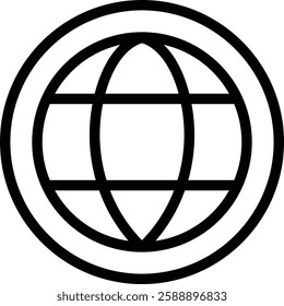 Business card icon in line. contact information Vector For Mobile apps and Web. Contains such icons as Smartphone Location Globe place isolated on transparent background