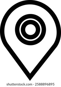 Business card icon in line. contact information Vector For Mobile apps and Web. Contains such icons as Smartphone Location Globe, place isolated on transparent background