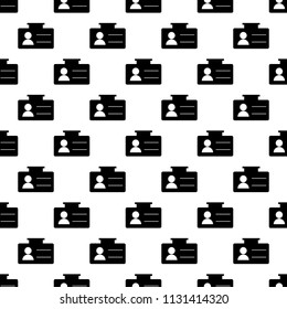 business card icon in Pattern style on white background