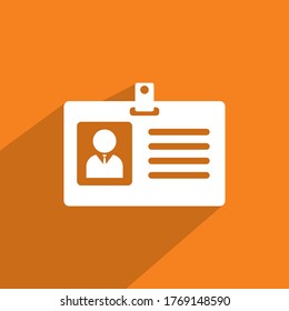 business card icon, business icon vector