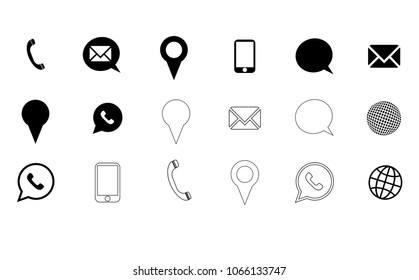 Business Card Icons 