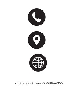 Business Card Icons Vector set