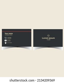 Business card identity calling card visiting card