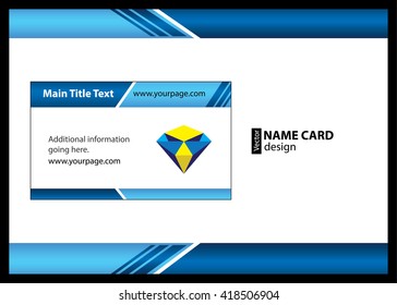 Business card  / identity card template