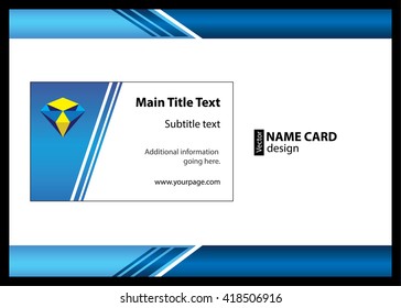 Business card  / identity card template