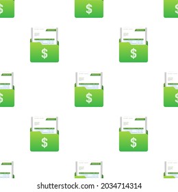 Business card with invoice pattern. Customer service concept. Online payment. Tax payment. invoice template. Vector stock illustration.