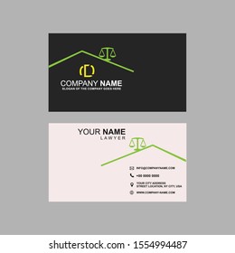Business card For Lawyer Design 