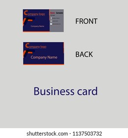 Business card Layout