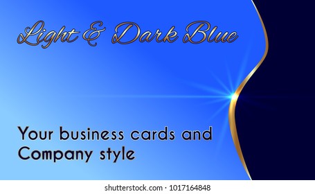 Business Card Light and Dark